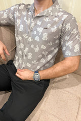 Turbo Rich Floral Printed Casual Shirt