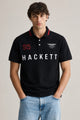 Hcket x Aston Martin Racing Addition Men's Polo Shirt In Black