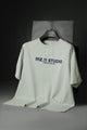 Emerald Edge Round Neck OverSize T-shirt