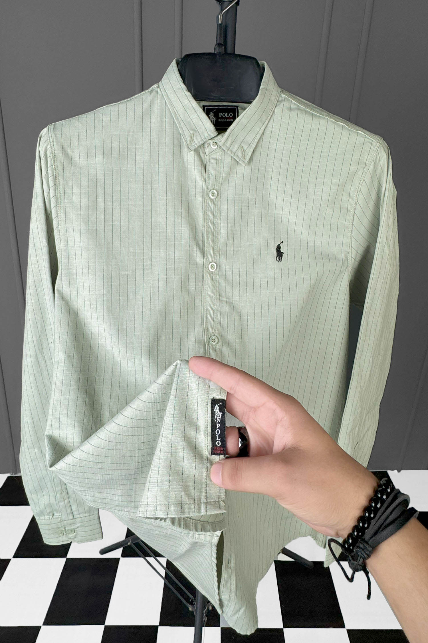 Polo Rph Lren Button Down Striped Casual Shirt