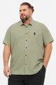 Turbo Prime Pattern Comfort Big & Tall Men's Casual Shirt