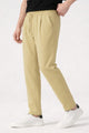 Turbo Straight Leg Lace-Up SlimFit Trouser In Light Lemon