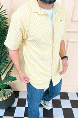 Turbo Popcorn Cuba Waffle Casual Shirt
