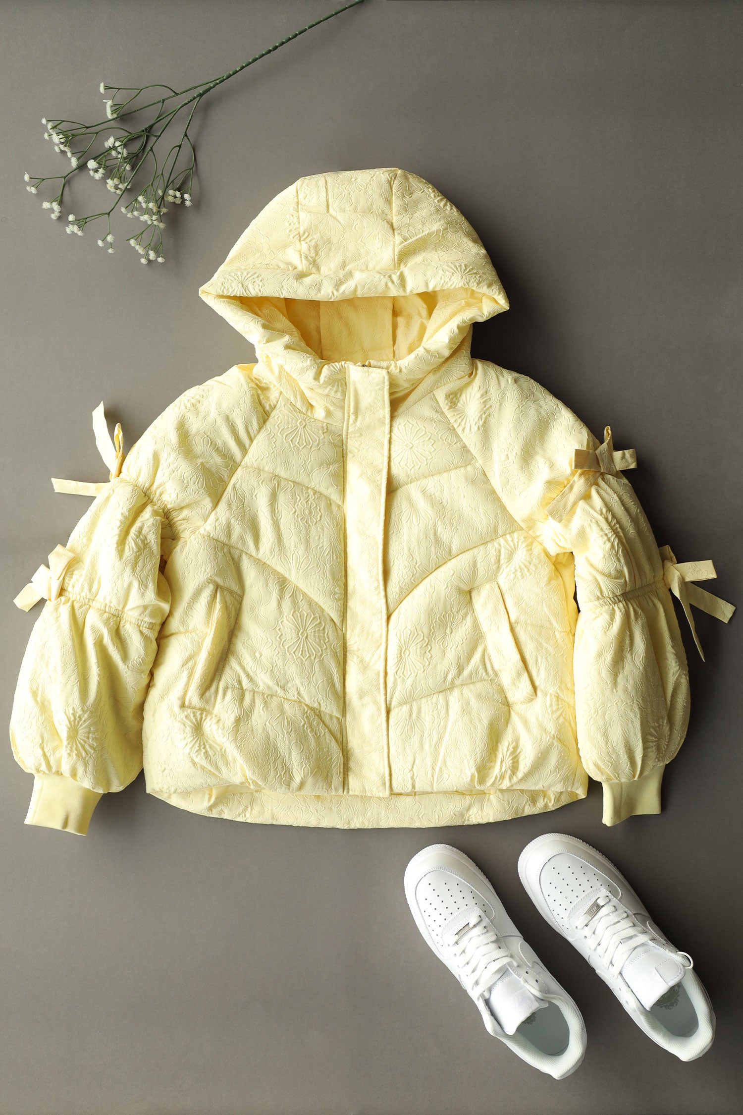 Winter Edition Quilted Hooded Women Imported Puffer Jacket