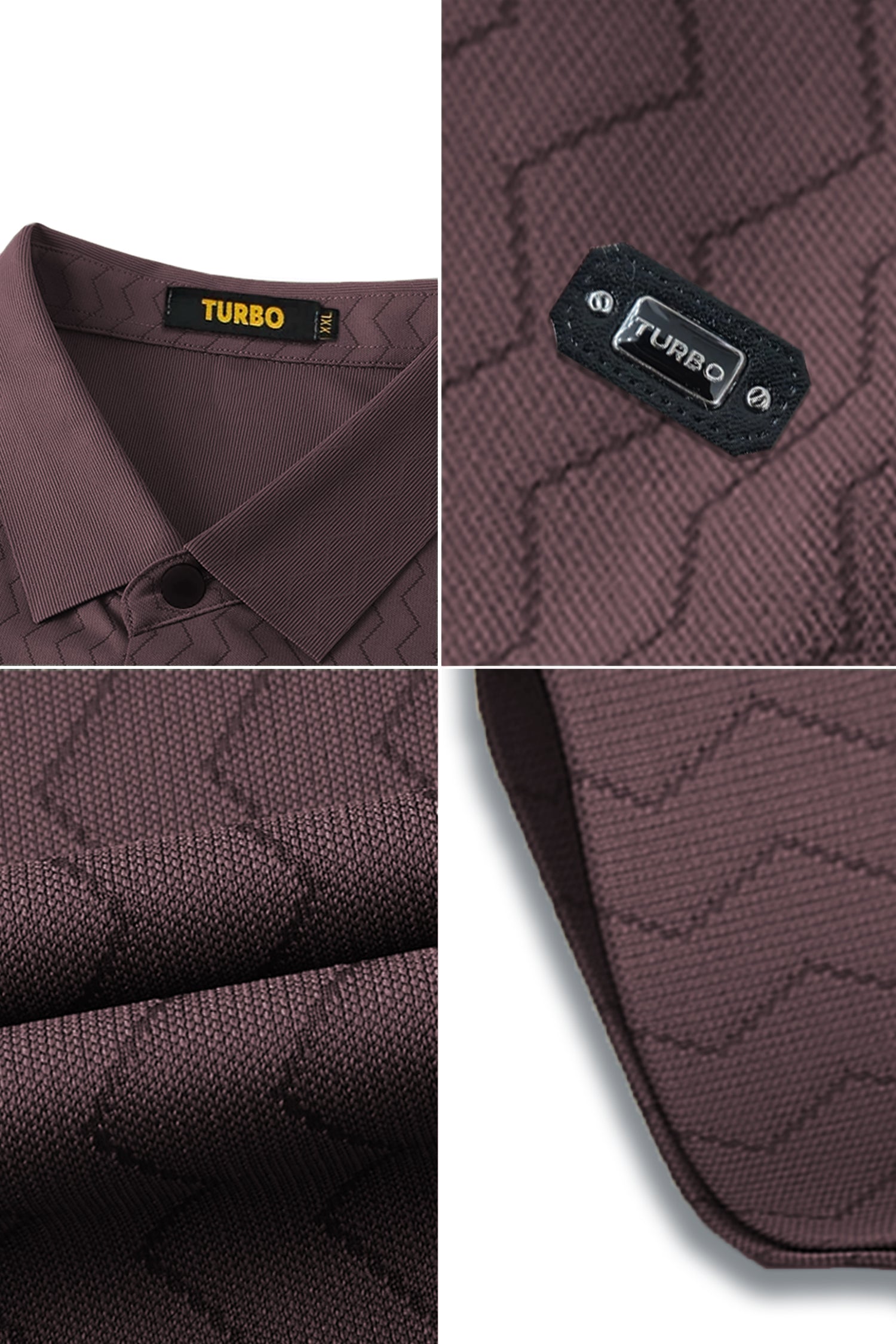 Turbo Friendly Touch Lining Pattern Casual Shirt