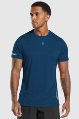 Turbo imp Lightweight comfy dryfit Tee In Navy Blue