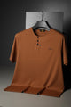 TRB Henley Neck Button Placket  Men's Tee