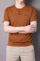 TRB Henley Neck Button Placket  Men's Tee