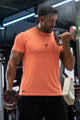 Turbo Run Club Airflow Cool Dry-Fit Tee In Light Orange