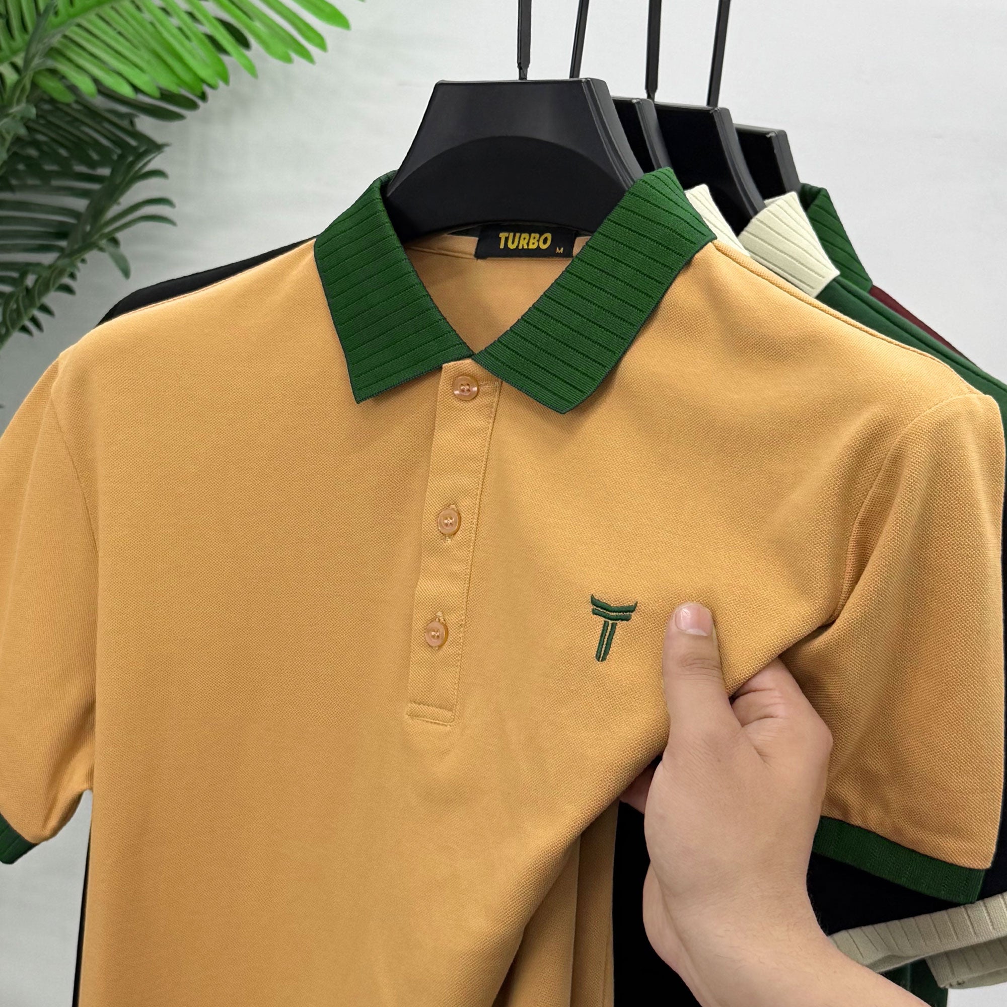 Turbo Signature Logo Men's Polo T-Shirt