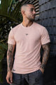 Rebok Wor Superium Detail Imp Dry-Fit Tee In Light Pink