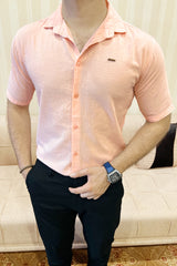 Turbo Textured Relaxed Fit Casual Shirt