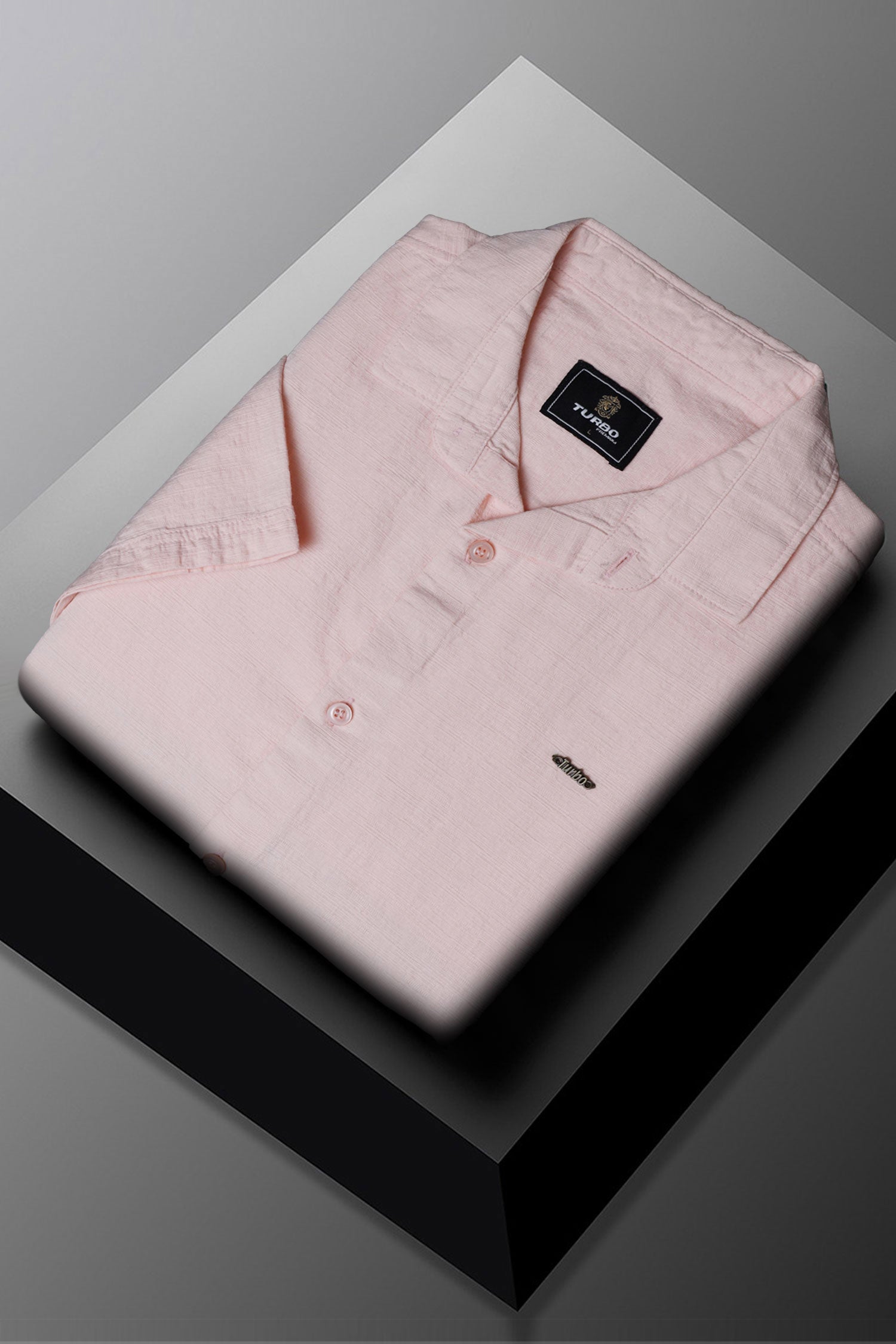 Turbo Textured Relaxed Fit Casual Shirt
