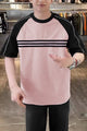 Men's 3 Strips Round Neck Tee