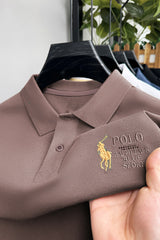 Rph Lren Polo Embroidered Slogan Men's Polo Shirt