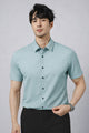Turbo Premium Lightweight Luxury Casual Shirt In Ice Blue