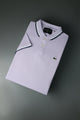 Lcste Casual Vogue Men's Polo Shirt In Light Purple