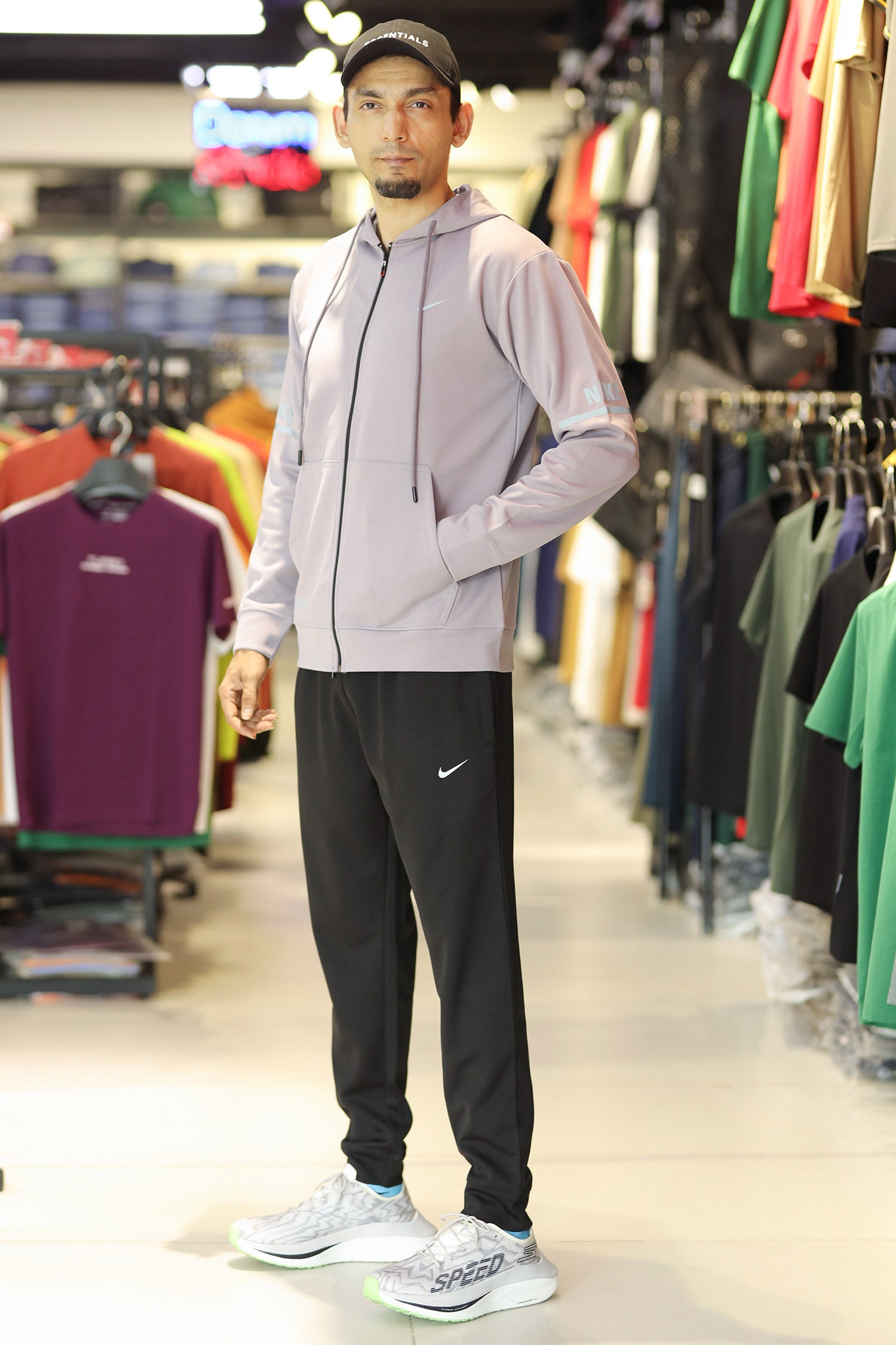 Nke Urban Edge Slim-Fit Hoodie Zipper Tracksuit