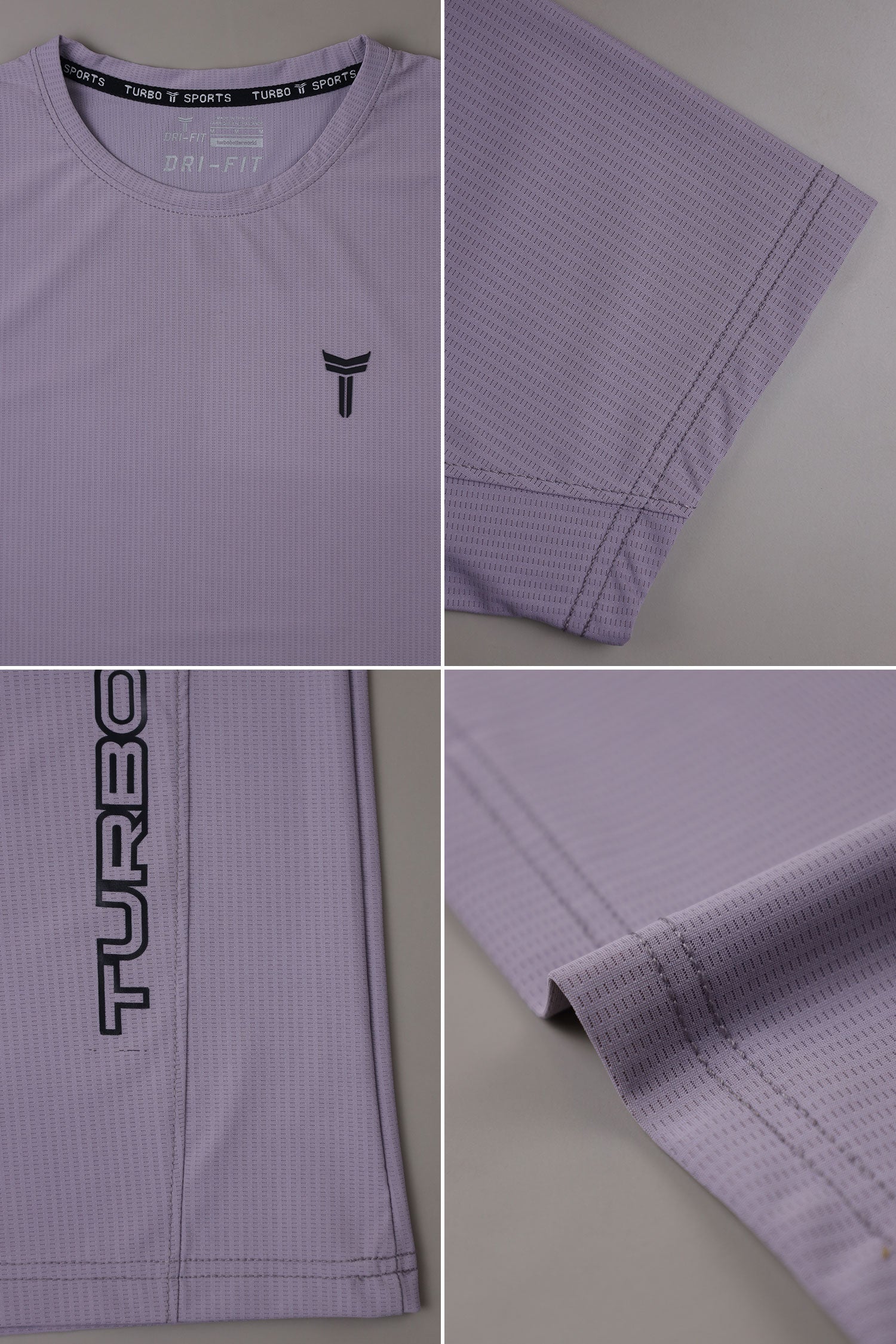 Turbo 'Street-Style' Drop-Shoulder Graphic Dry-Fit Tee