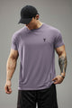 Turbo 'Street-Style' Drop-Shoulder Graphic Dry-Fit Tee In Light Purple