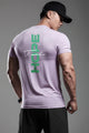 Turbo Strength in Hope Performance Dry-Fit Tee In Light Purple