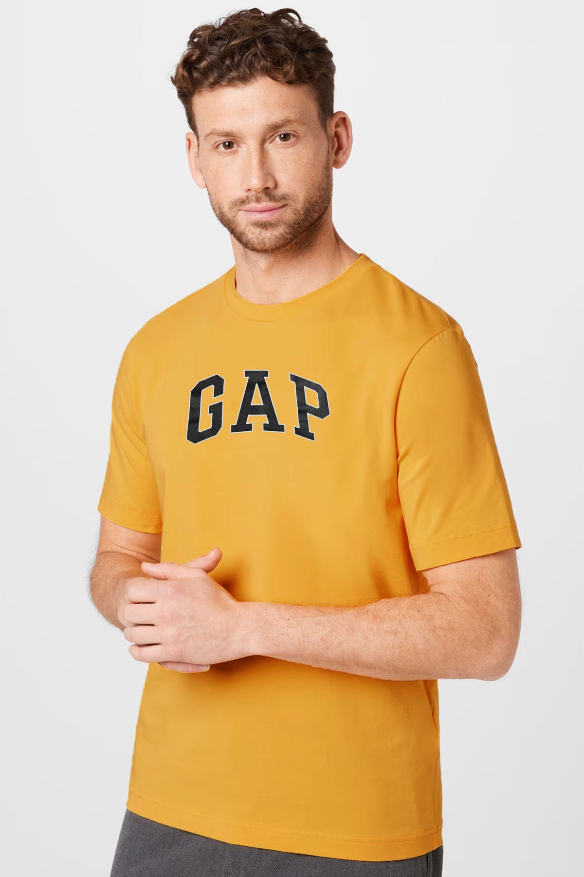 Gp Organic Graphic Slogan Crew Neck Tee