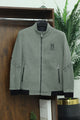 Winter Essential  Imported Men's Woollen Jacket In Light Sage