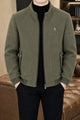 Turbo x Polo Softshell Quilted Imp Men's Wool Jacket In Light Sage