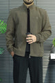 Turbo x Polo Softshell Quilted Imp Men's Wool Jacket In Light Sage