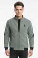 Winter Essential  Imported Men's Woollen Jacket In Light Sage