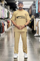 Turbo Micro Stretch Men's Tracksuit In Light Skin