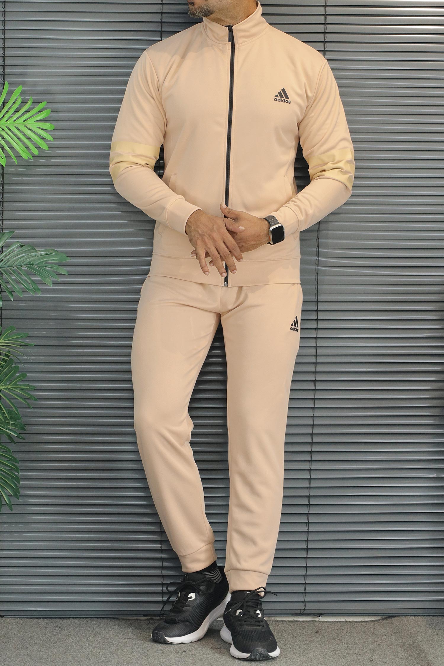 Adds Day-Ready Future Icon Zipper Men's Co-Ord Set