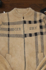 Turbo GirShy Zipper Men's Sweater