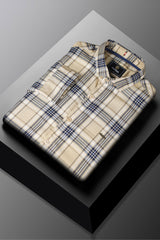 Turbo Cubix Checks Long Sleeve Cotton Casual Shirt