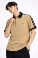 Turbo Contrasting Color Men's Polo Shirt Light Skin