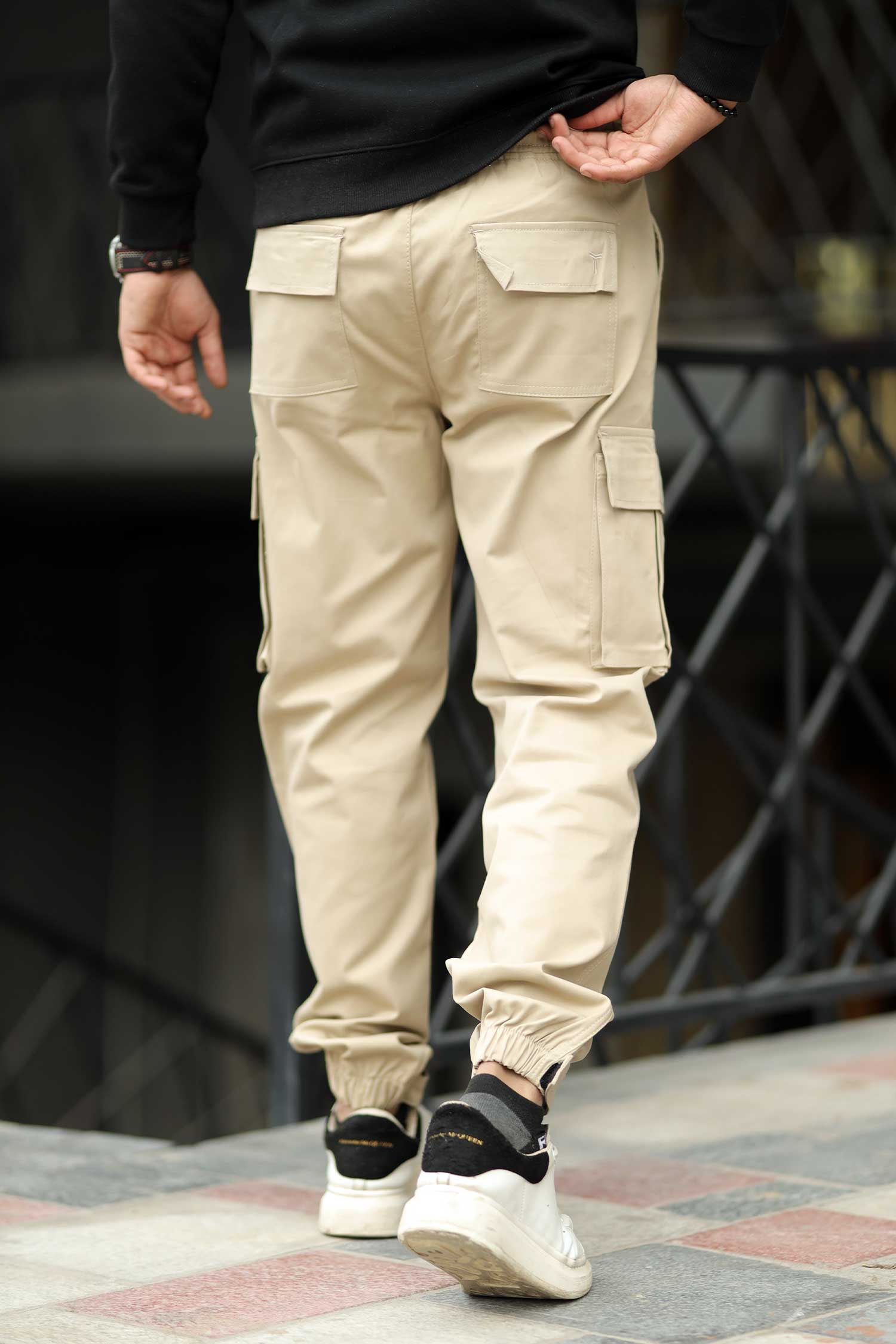 Turbo Vintage Grip Signature Imp Cotton Cargo Trouser