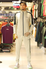 Turbo 3 Stripe Slim-Fit Full Zipper Style Tracksuit