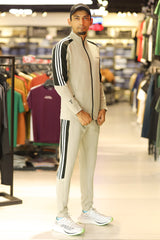 Turbo 3 Stripe Slim-Fit Full Zipper Style Tracksuit