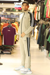 Turbo 3 Stripe Slim-Fit Full Zipper Style Tracksuit