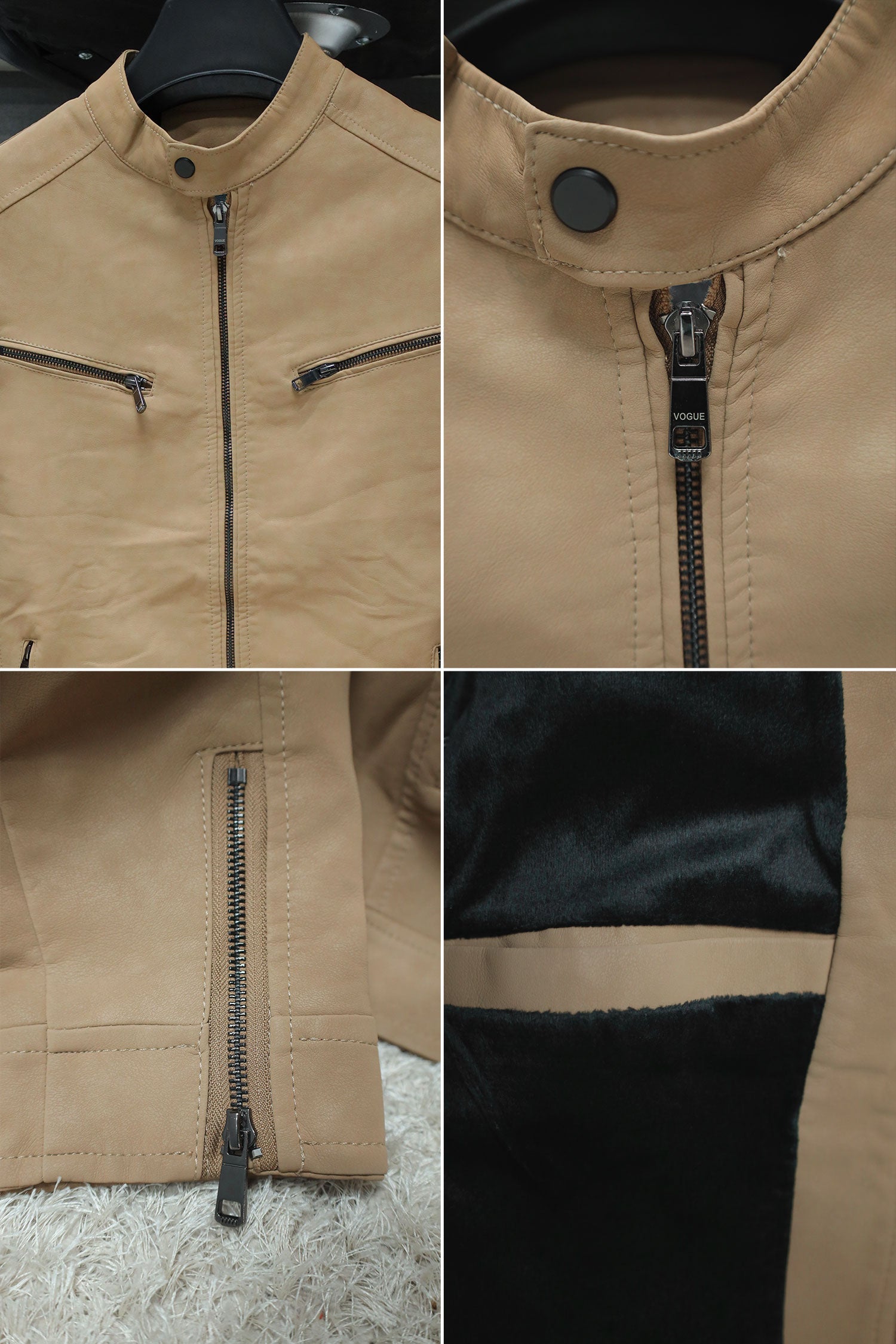 Self Shaded Men's Imported Suede Leather Jacket