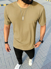 Self Texture Turbo Regular Fit T-Shirt