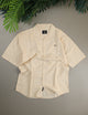 Turbo Knit Craft Crochet Casual Shirt