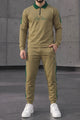 Lro Piana Authentic Style Collar Men's Co-Ord Set In Light Skin