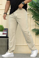 LV Professional Style With Imported Slim-Fit Trouser In Light Skin