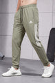 Adds Micro-Tech Half Stripes Men's Slim-Fit Trouser In Light Skin