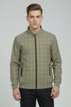 Square Pattern Lines Imported Light Weight Jacket