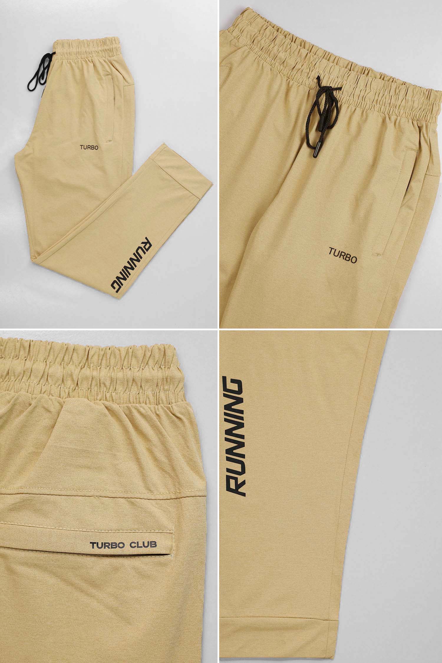 Turbo 'Running Club' Performance Series Men's Dryfit Trouser