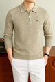 Gnt Diamond Textured Quarter-Zip Imported Men's Jumper Sweater