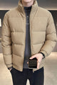 Turbo Lining Pattern Style Men's Imported Puffer Jacket