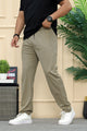Tmmy Relax-Fit Imported Slim-Fit Trouser In Light Skin